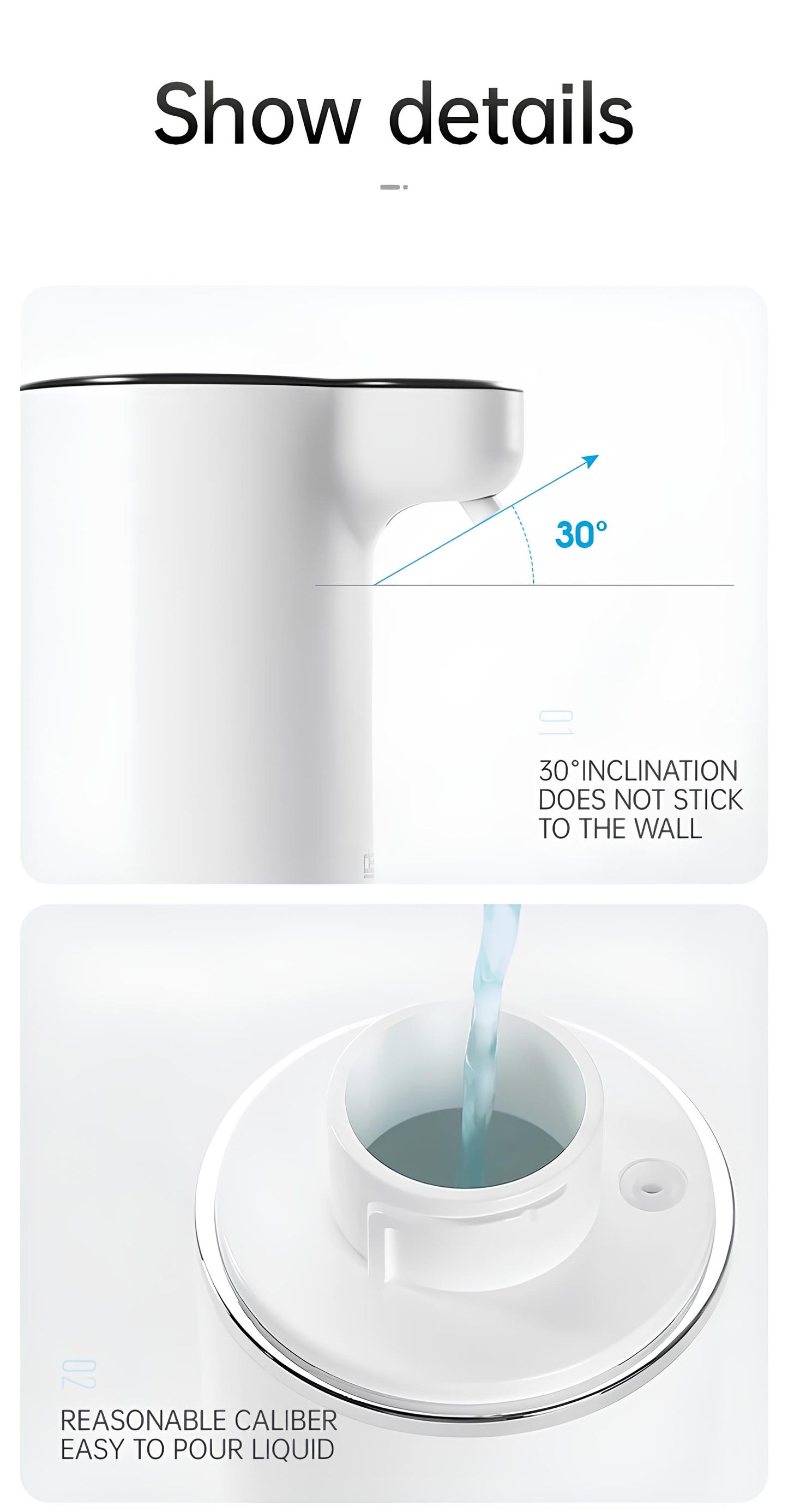 HomeBedBath™ SmartFoam — Touchless Soap Dispenser