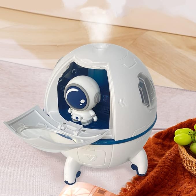 HomeBedBath™️ Astronaut Humidifier with Space Capsule Design