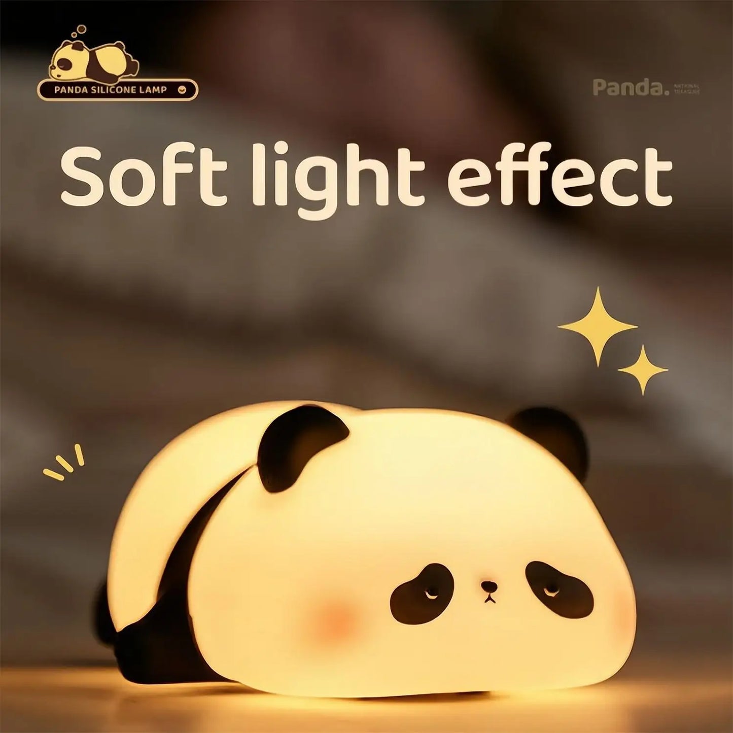 Limited💓 HomeBedBath™ LED Sheep & Panda Night Light CollectionAnimal Kids Night Lights – Silicone Sheep, Panda, and Rabbit Lamps