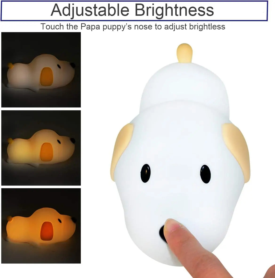 HomeBedBath™️ Silicone Animal Night Light Collection