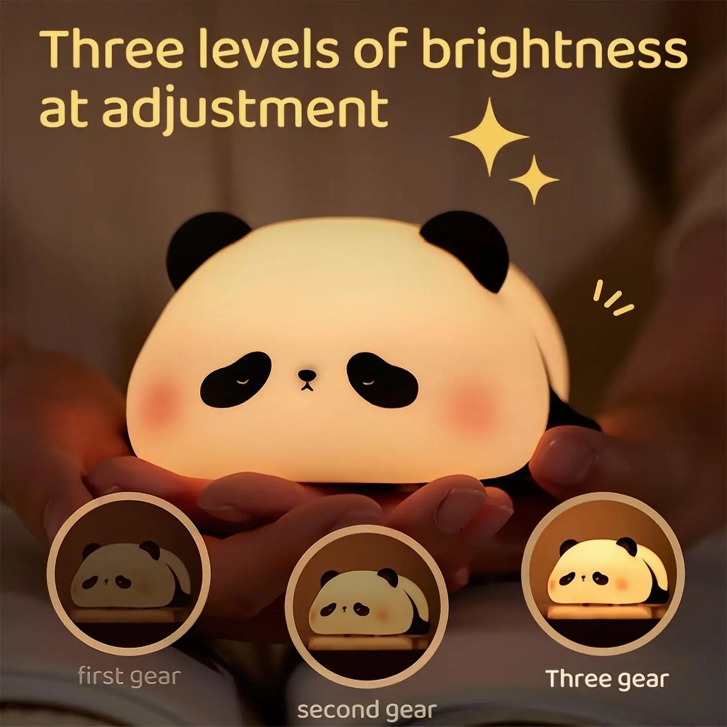 Limited💓 HomeBedBath™ LED Sheep & Panda Night Light CollectionAnimal Kids Night Lights – Silicone Sheep, Panda, and Rabbit Lamps