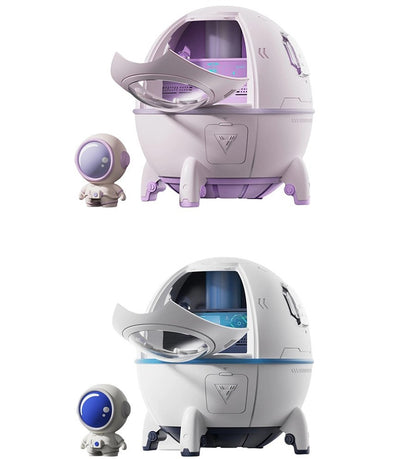 HomeBedBath™️ Astronaut Humidifier with Space Capsule Design