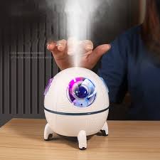 HomeBedBath™️ Astronaut Humidifier with Space Capsule Design